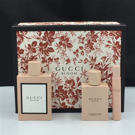 gucci bloom.perfume set|Gucci Bloom 100ml gift set.